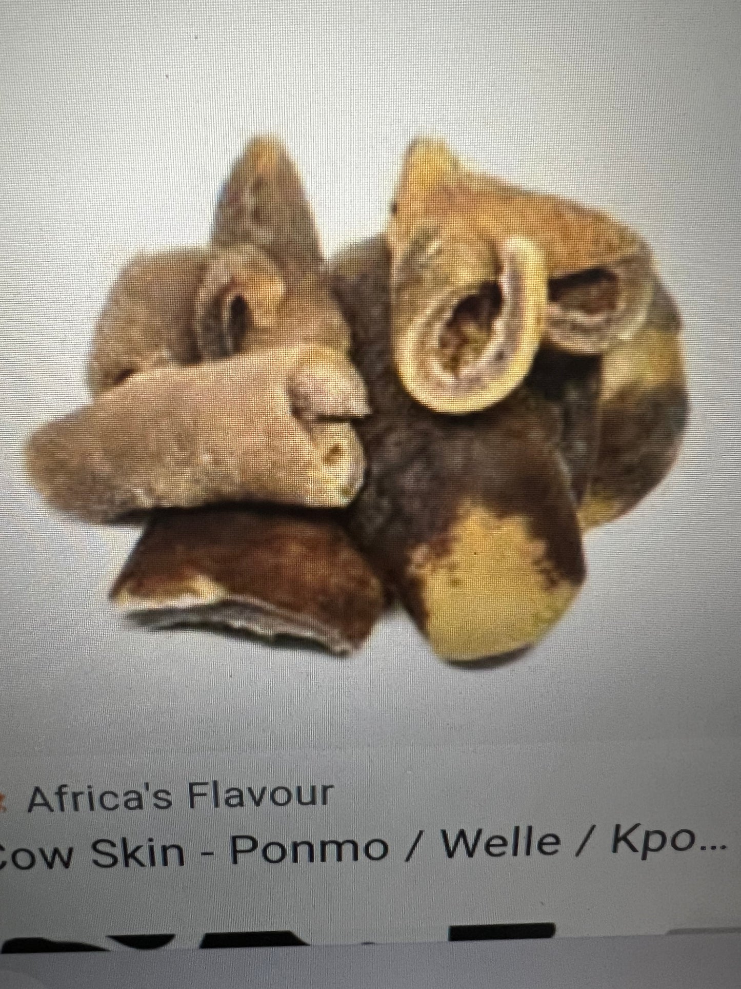 COWSKIN (Ponmo/Kanda) 2Lb