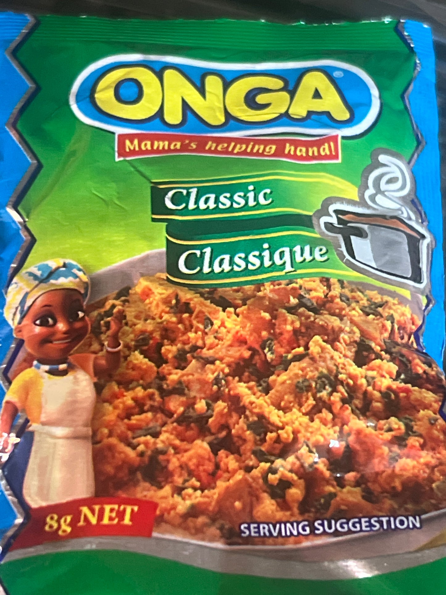 Onga Classic Seasoning 8pcs