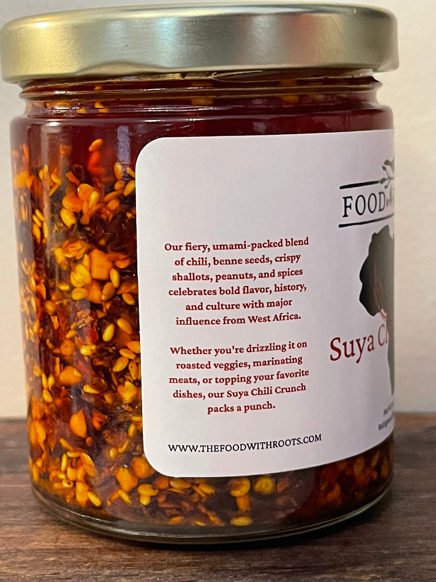Suya Spiced Chili Crunch (contains peanuts) 6oz