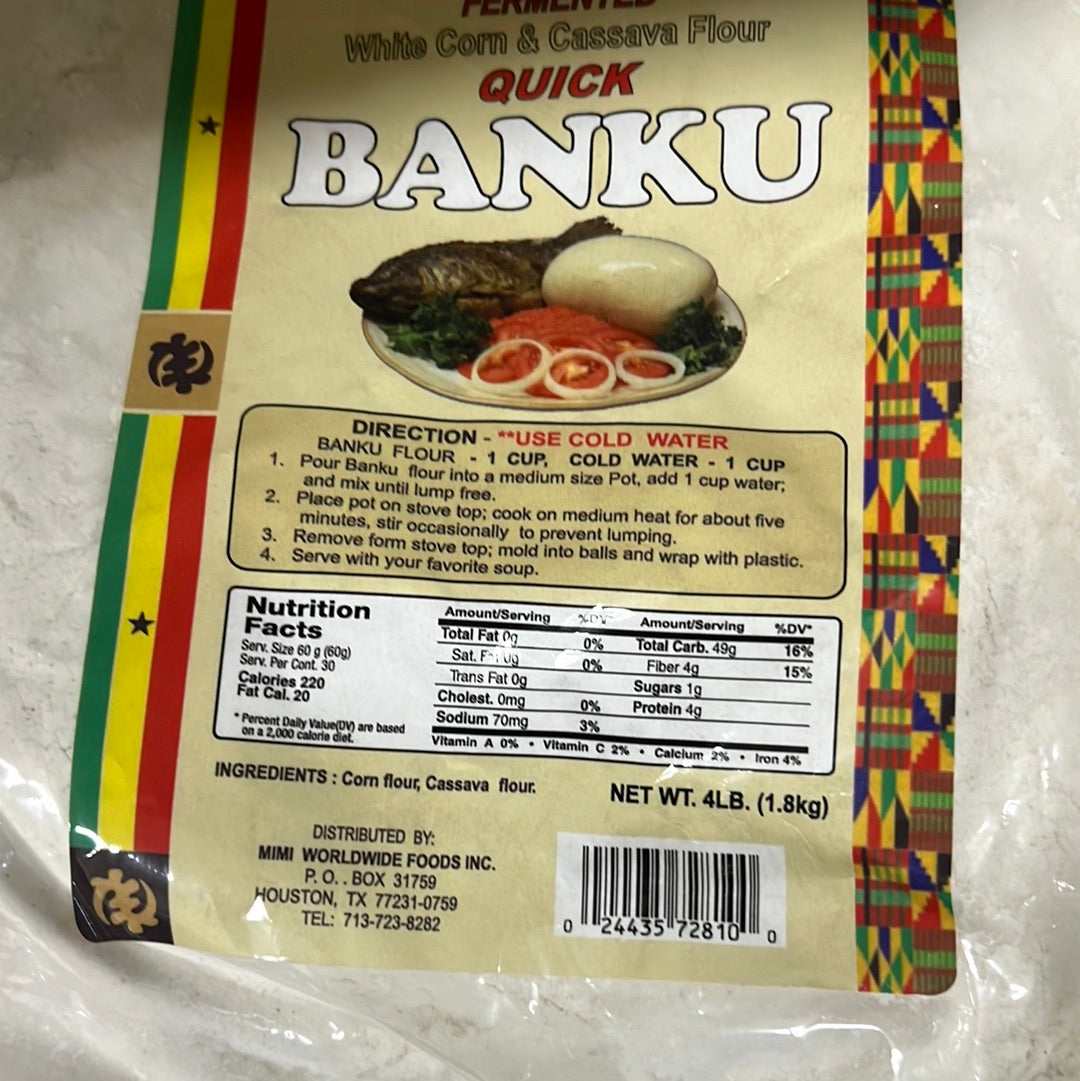 Ghana BANKU 4Lb