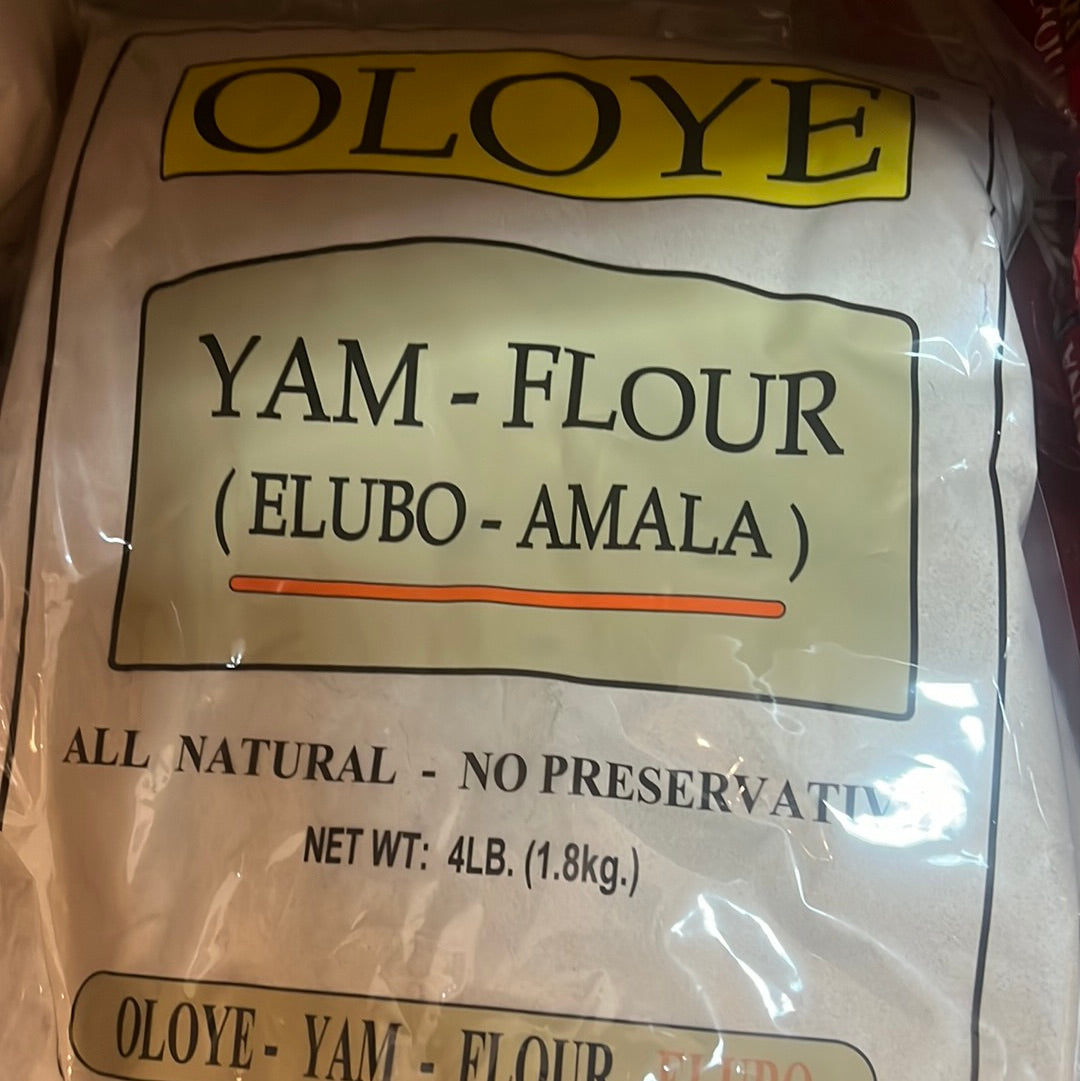 Oloye Yam Flour 4lb