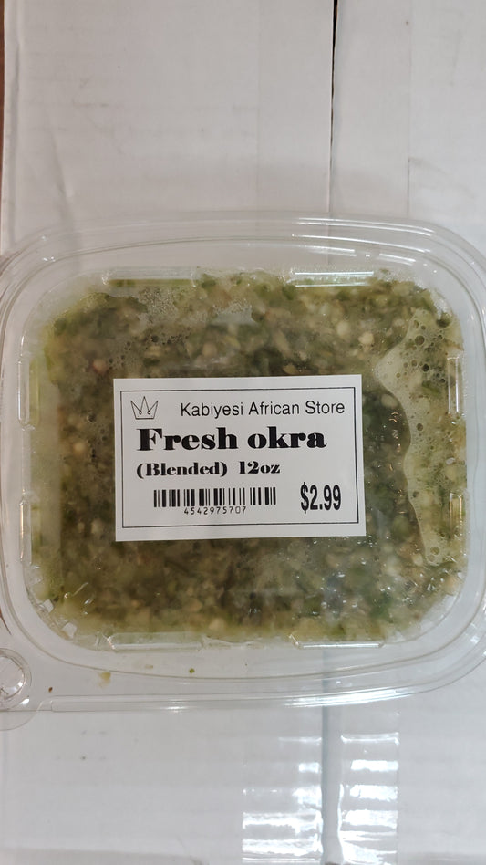 Fresh Okra 12oz (Blended)