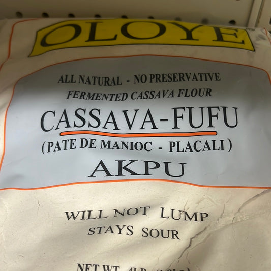 Cassava Fufu/Akpu 4lb