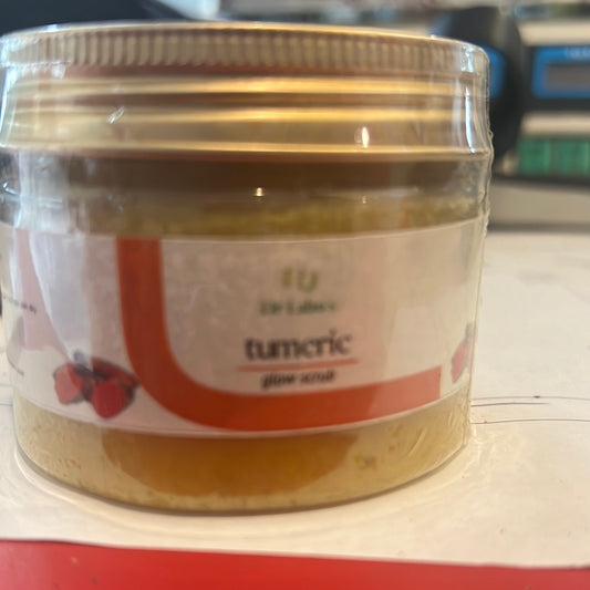 Glow Scrub at Tumeric