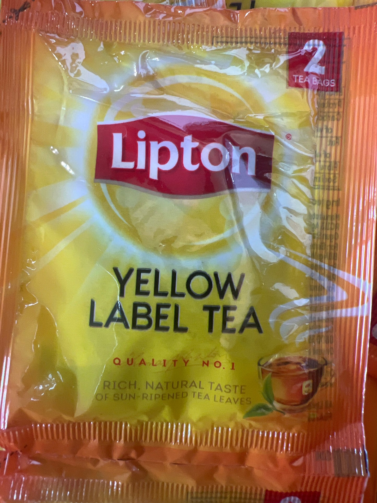 LIPTON Yellow TEA 10pcs