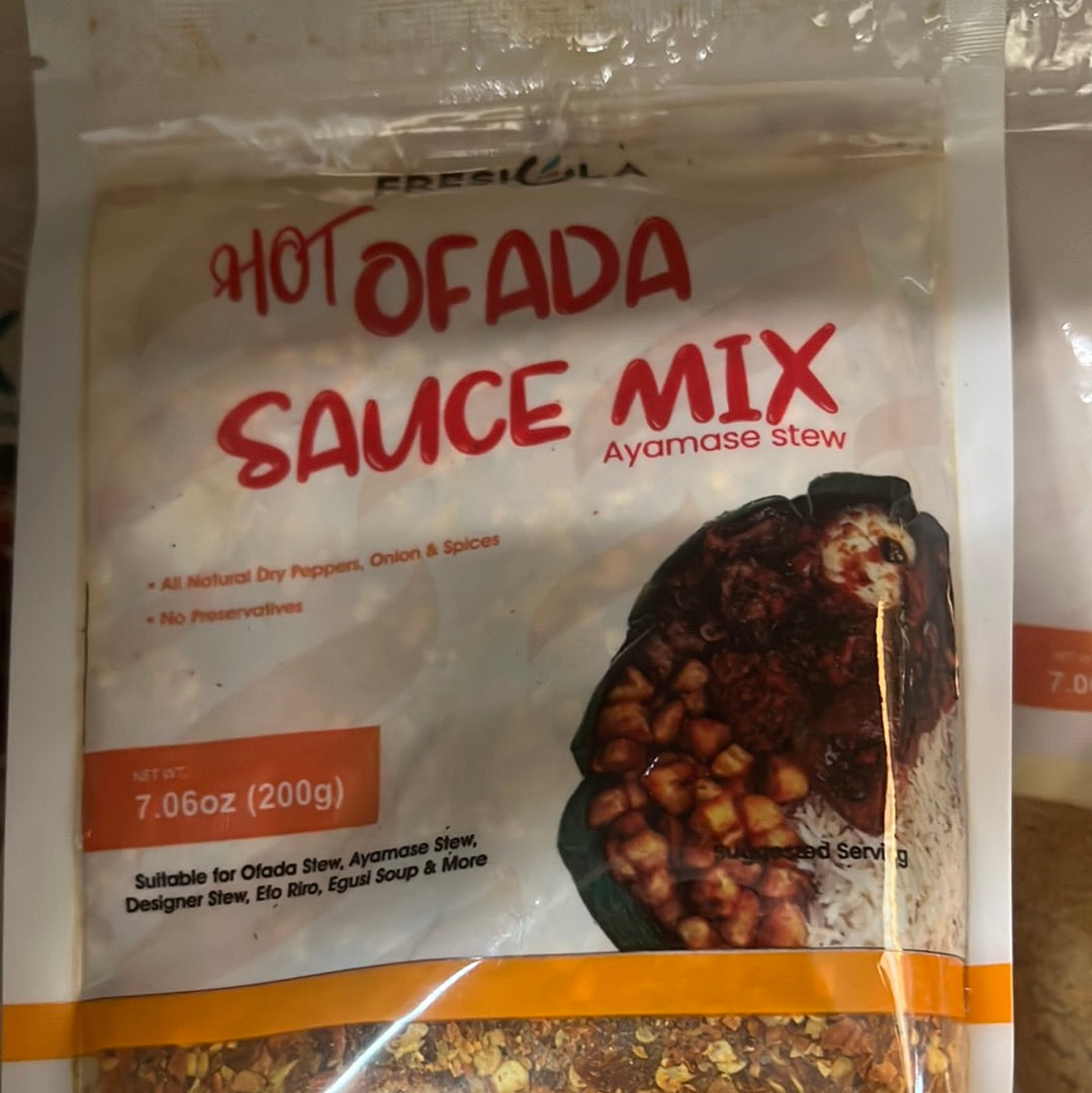 Hot Ofada Sauce Mix 200g