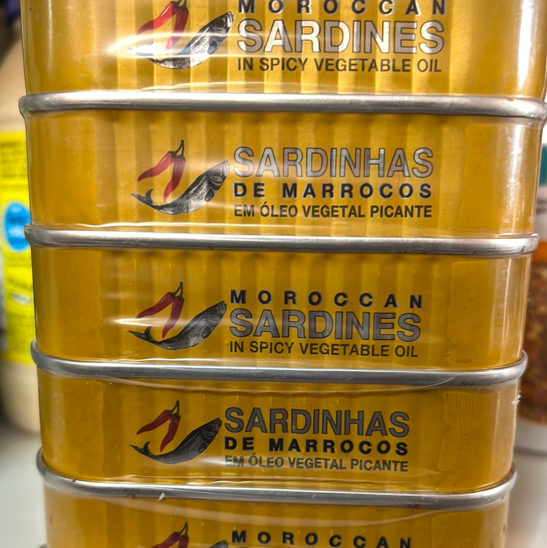 Hot Safi Sardines 5Pak