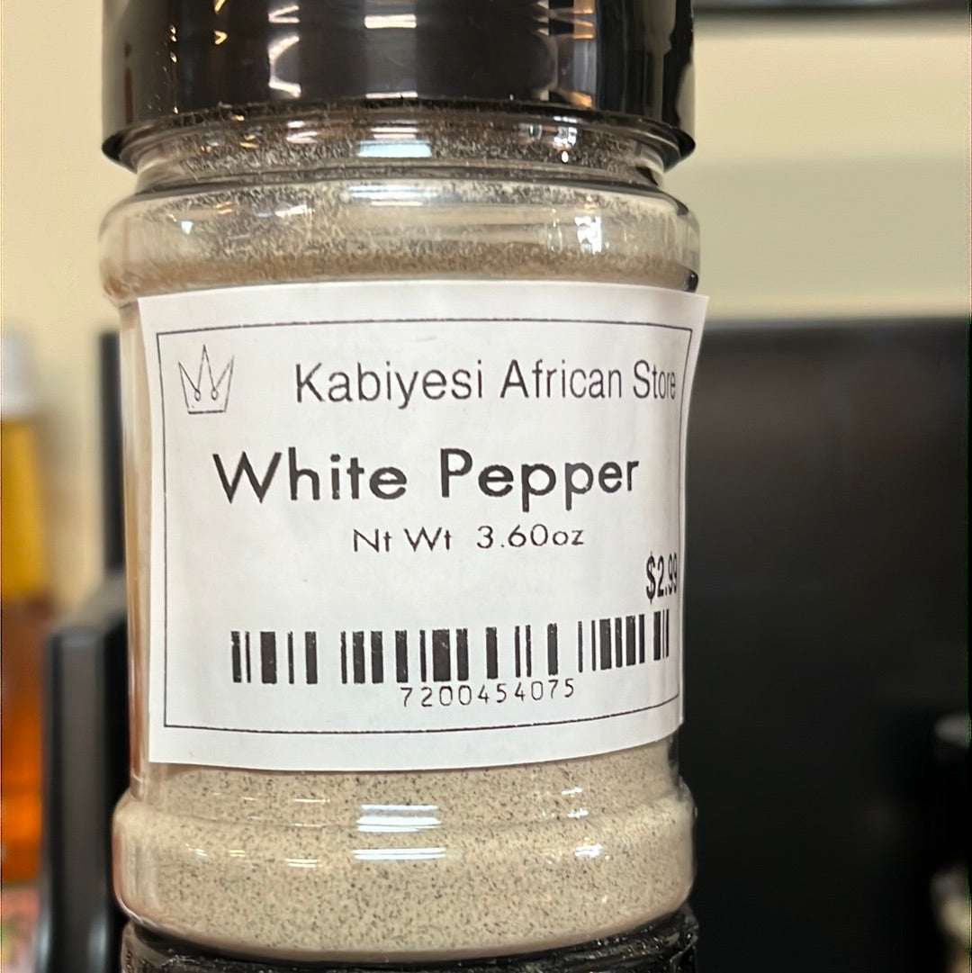 Ground White Pepper 3.3oz