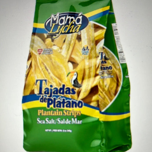 Mama Lycha Plantain Strips SeaSalt 12oz