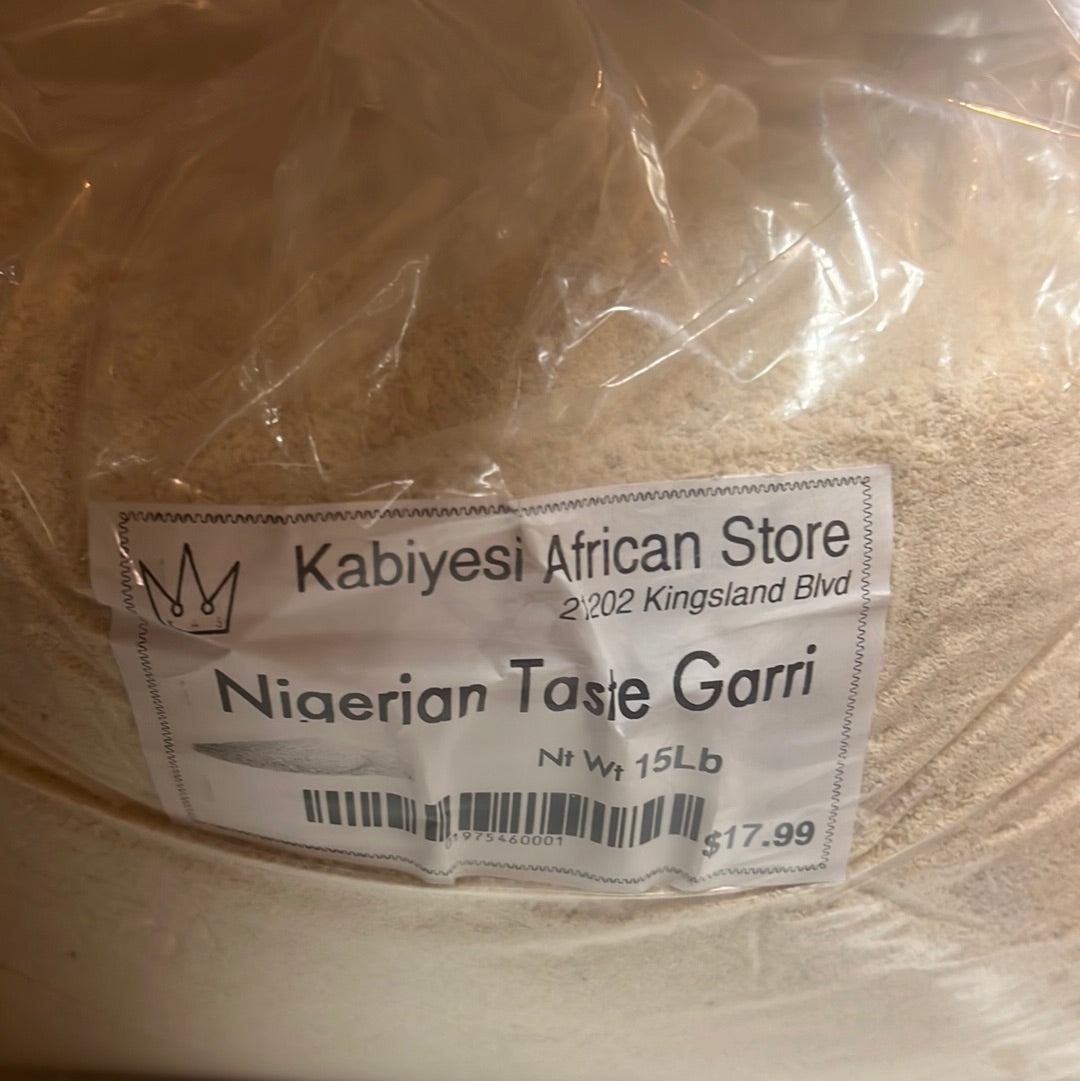 Nigeria Taste Garri 15LB