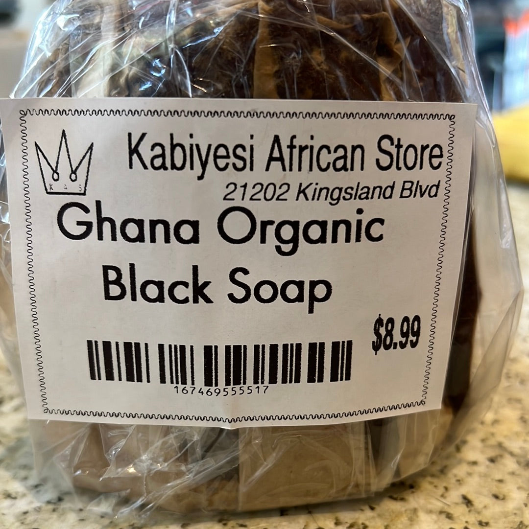 Ghana Organic Black Soap 1.7lb