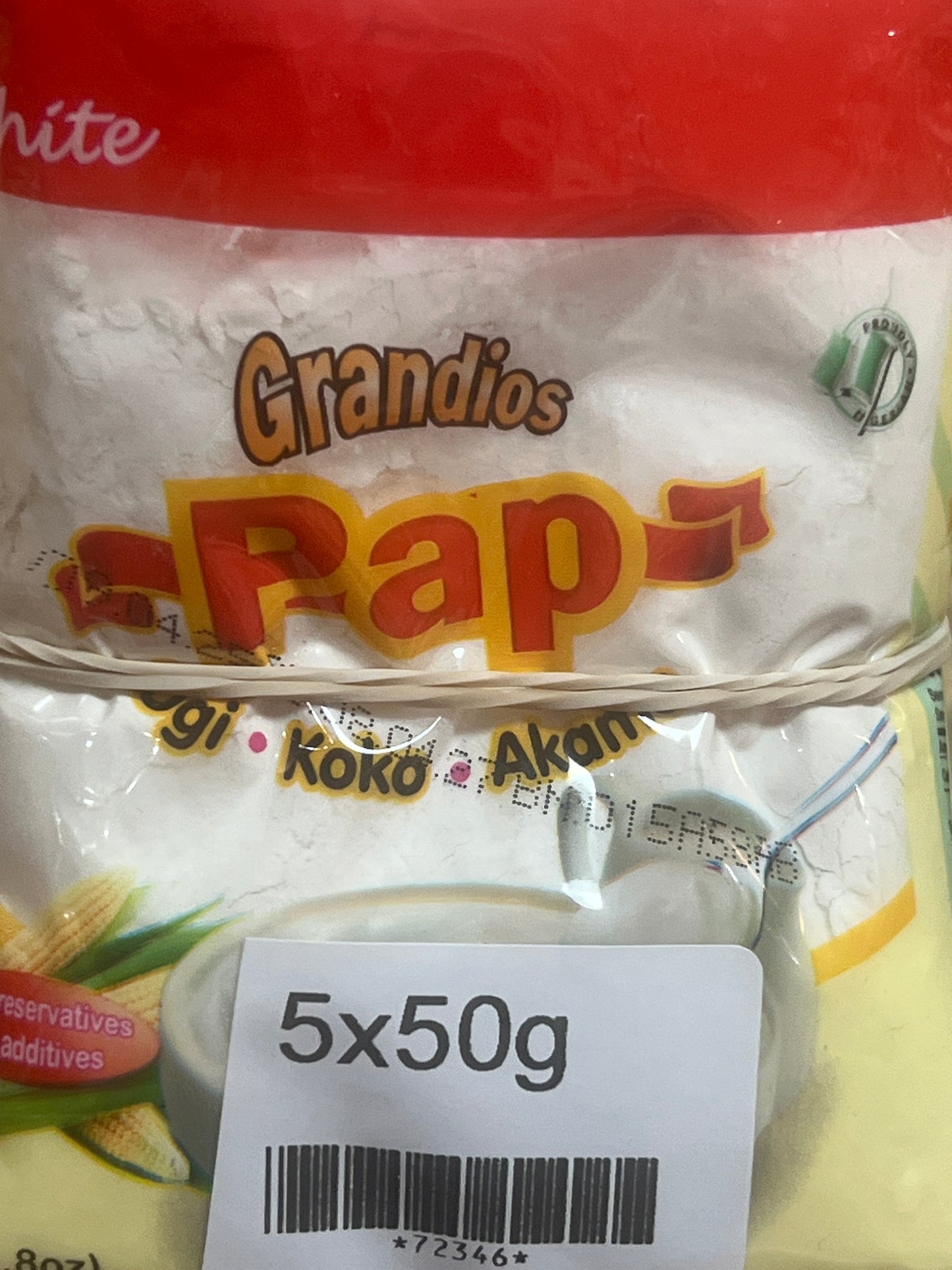 Grandios White Pap(ogi/koko/akamu) 5x50g
