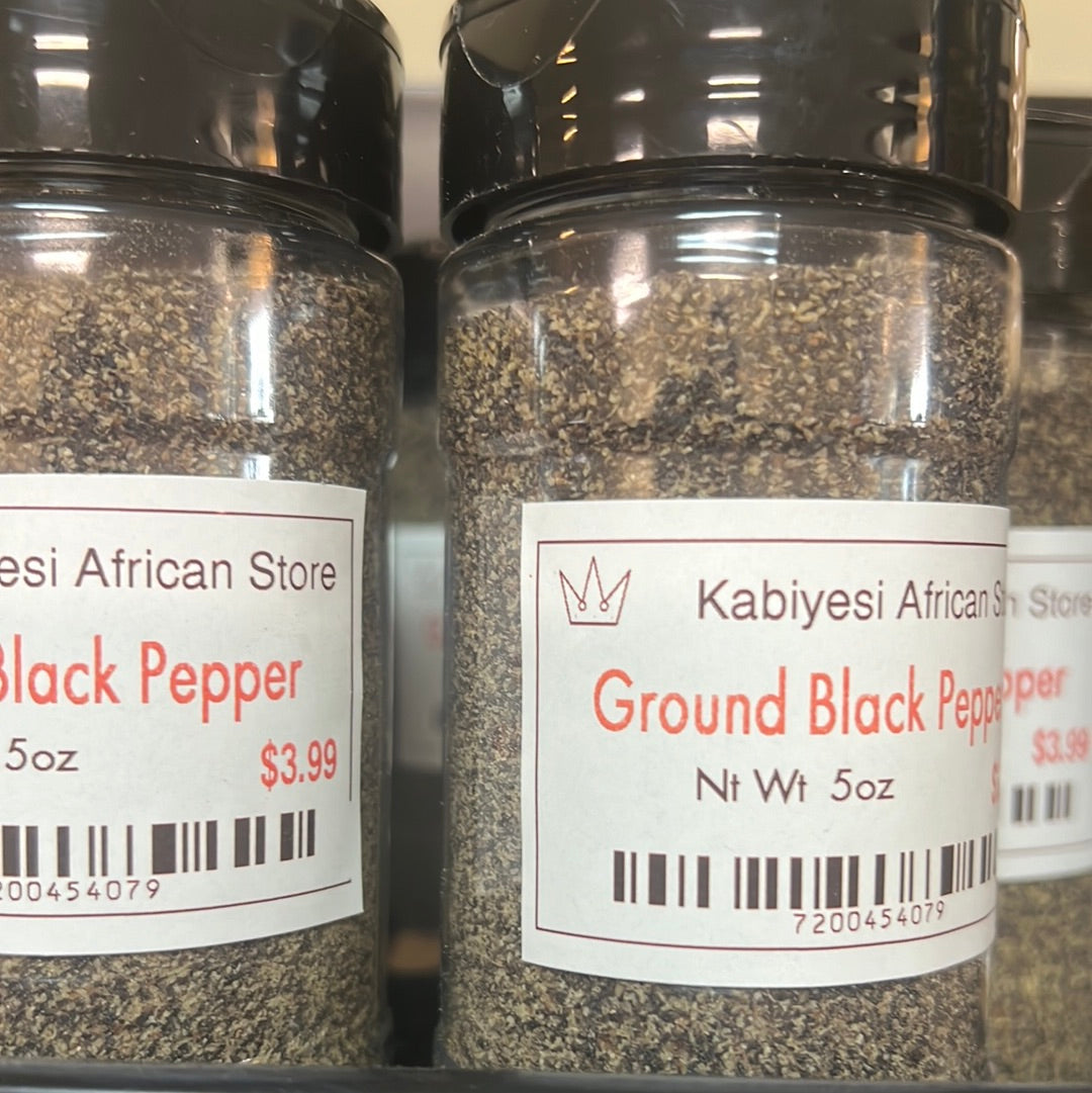 Ground Black Pepper 5oz