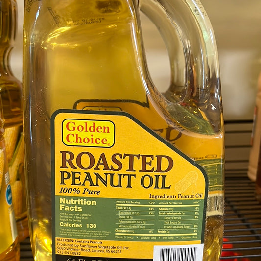 GC Roasted Peanut Oil 64fl