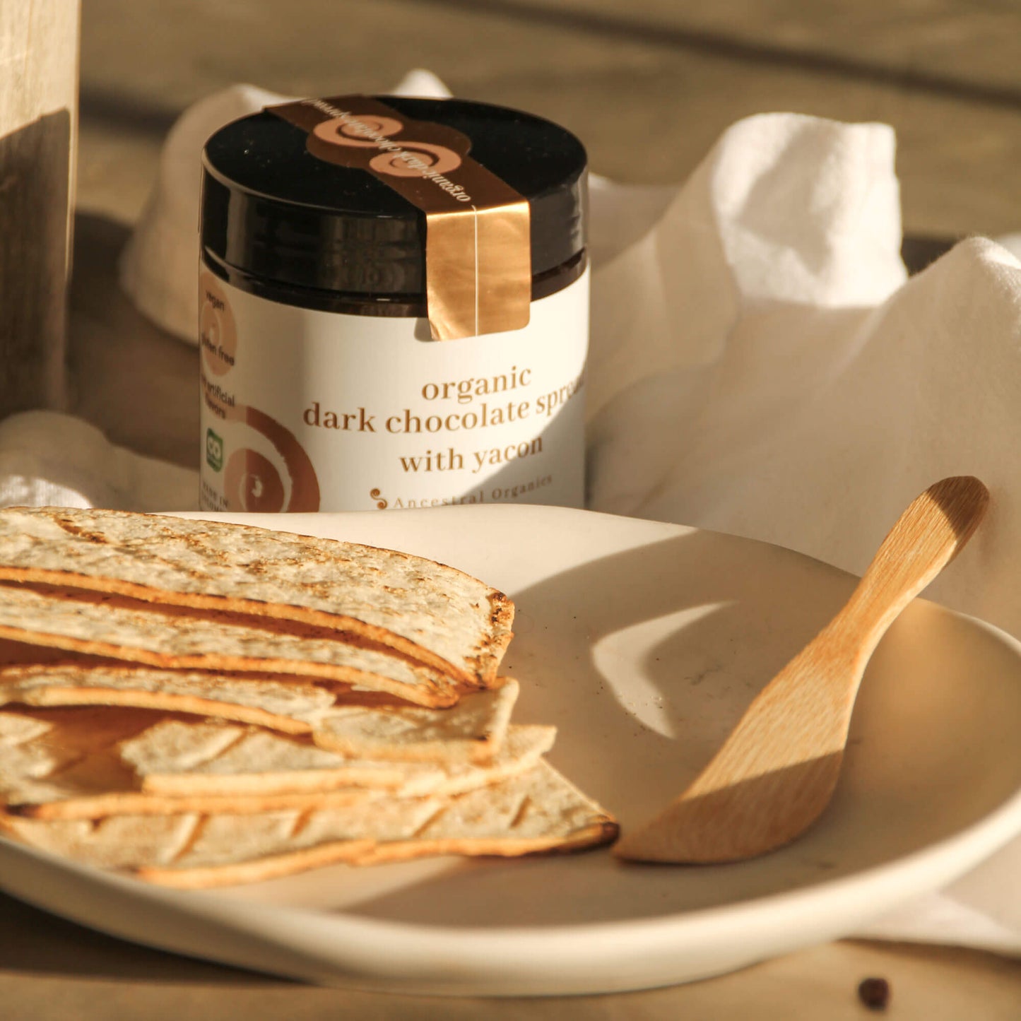 Organic Dark Chocolate Spread with Yacon