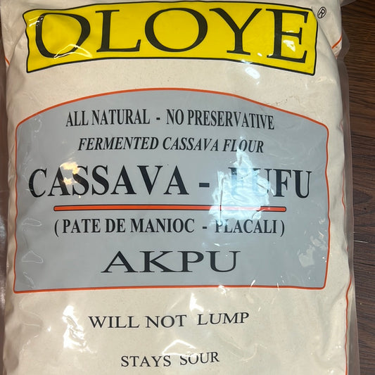 Cassava Fufu (Akpu) 10lb