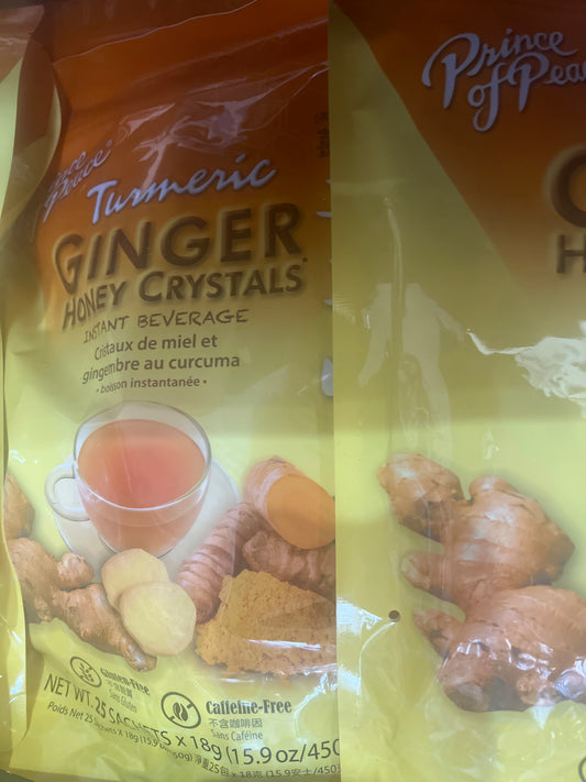 POP Tumeric GINGER HONEY CRYSTAL 15.9oz