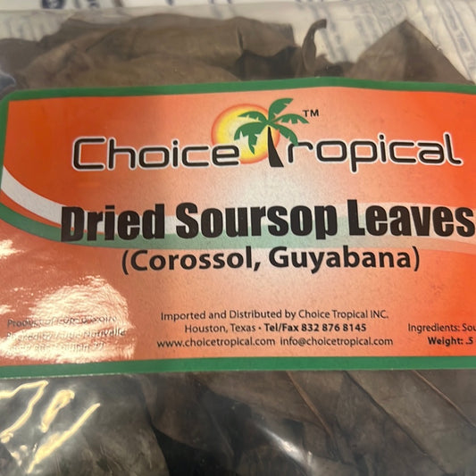 Dried Soursop Leaves