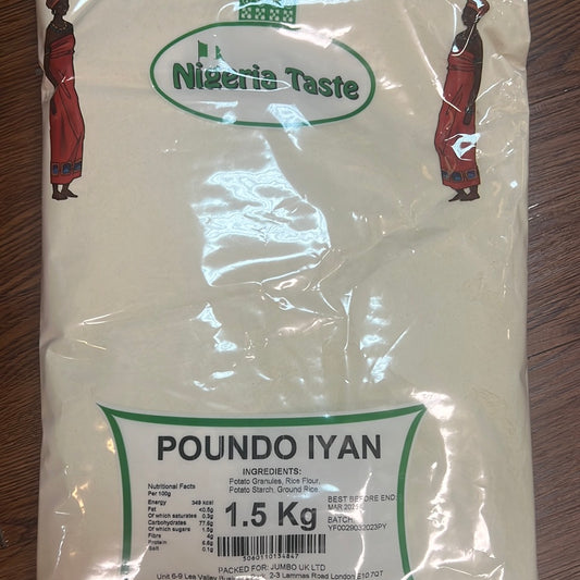 Nigeria Taste IYAN POUNDO 4lb