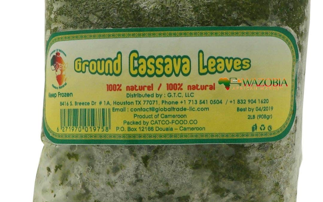 Cassava Leaves 3.3lb(Pondu)