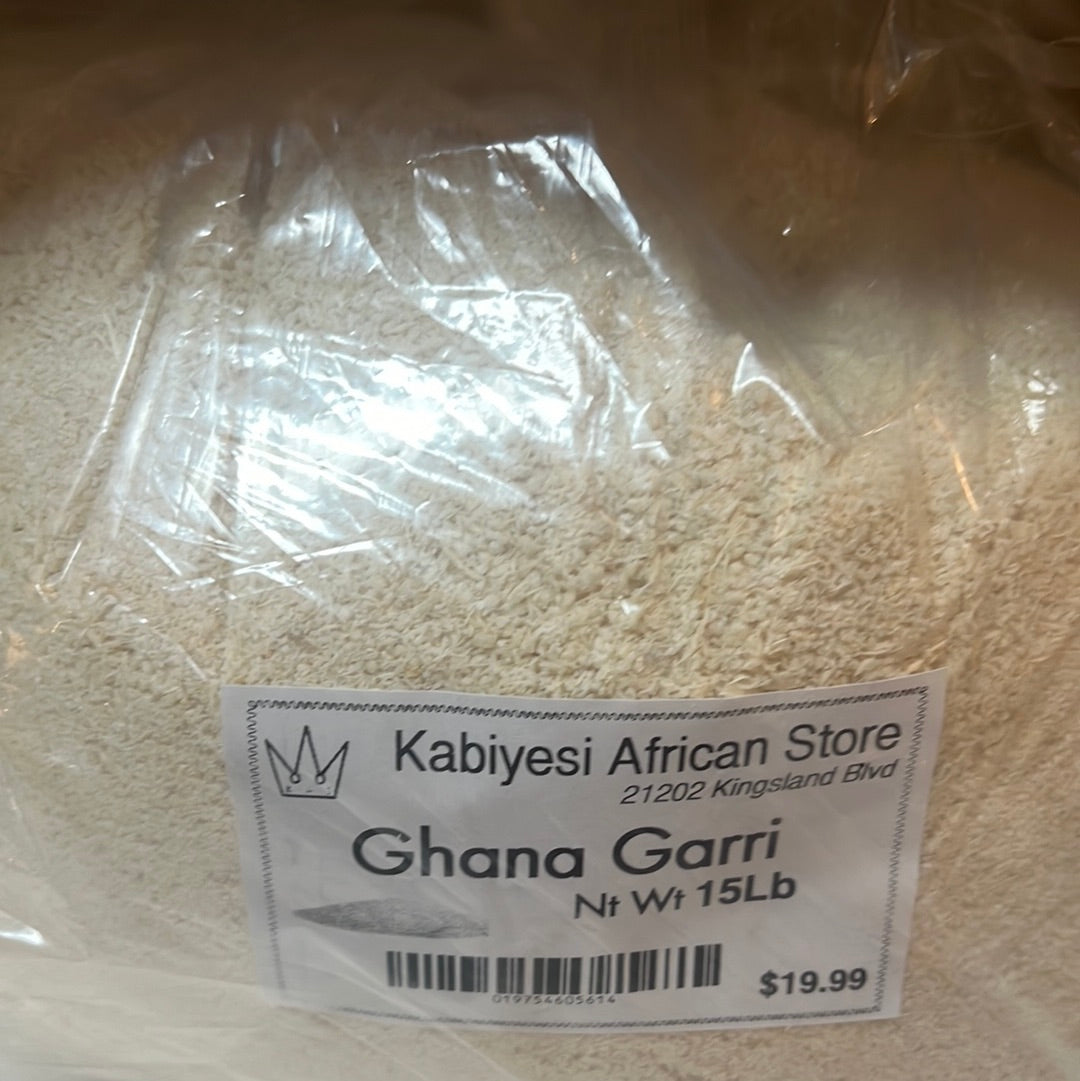 Authentic Ghana GARRI 15LB