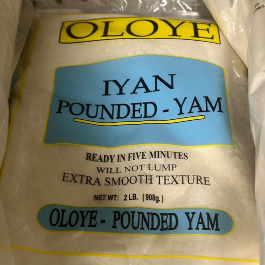 Oloye IYAN POUNDED YAM 2Lb