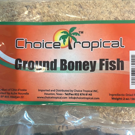 CHOICE Ground BONEY Fish 2oz