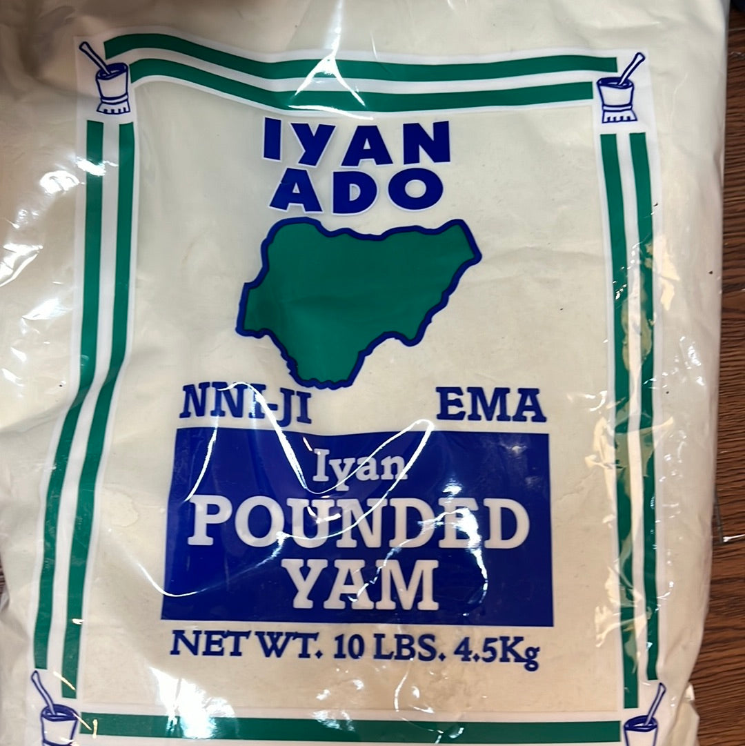 Iyan Ado POUNDED YAM 10Lb