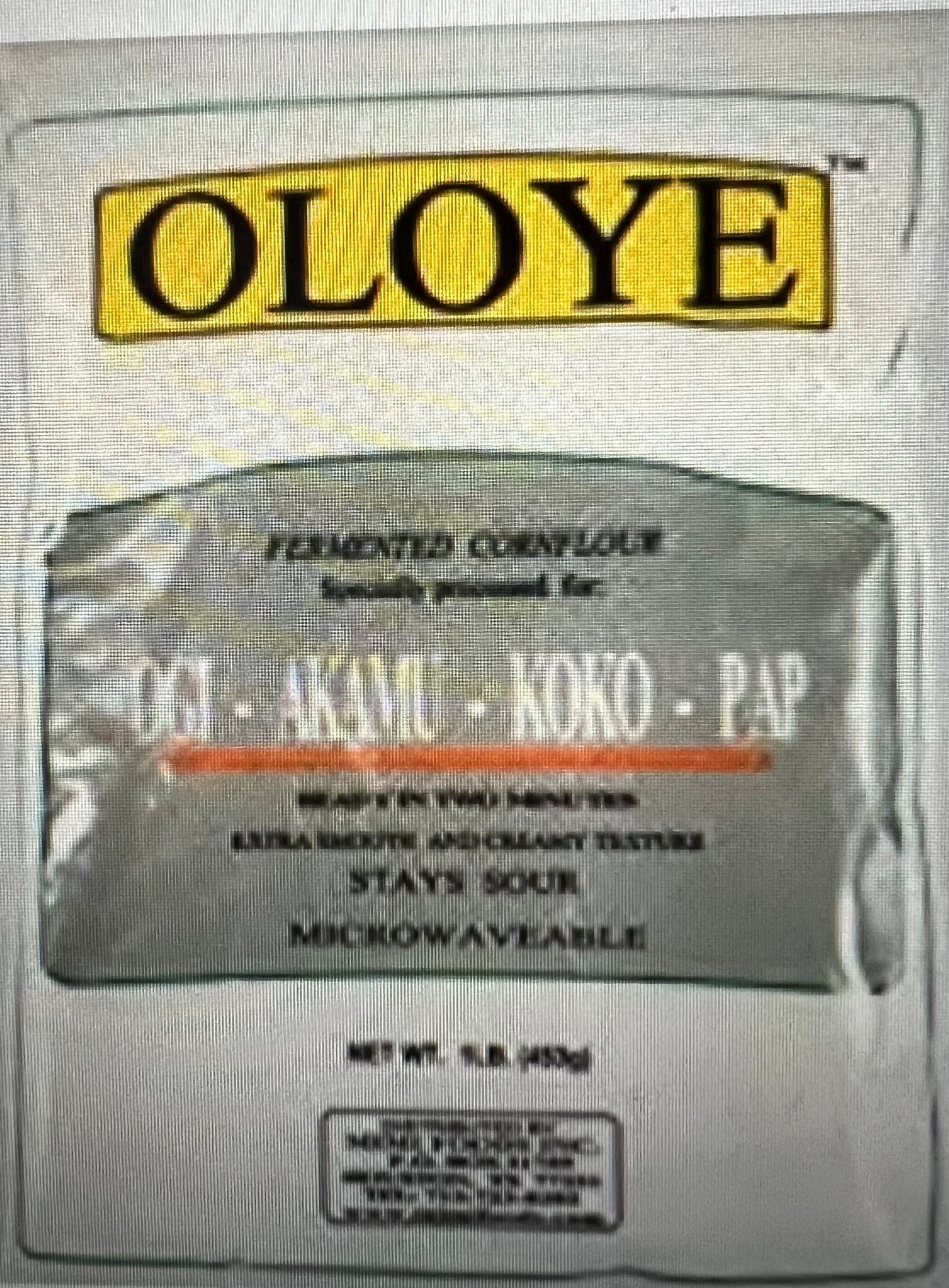 Oloye Pap(ogi/koko/akamu) 1Lb