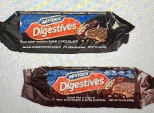 MCV DIGESTIVE DARK CHOC