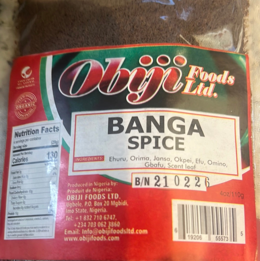 Obiji Banga Spice 4oz