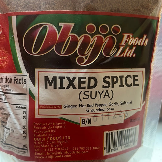 OBIJI MIXED SPICE (SUYA) 8oz