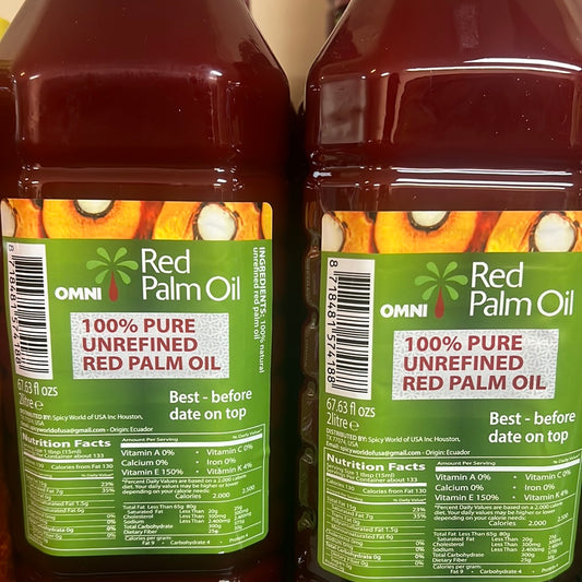 OMNI RED PALM OIL 2LTRS