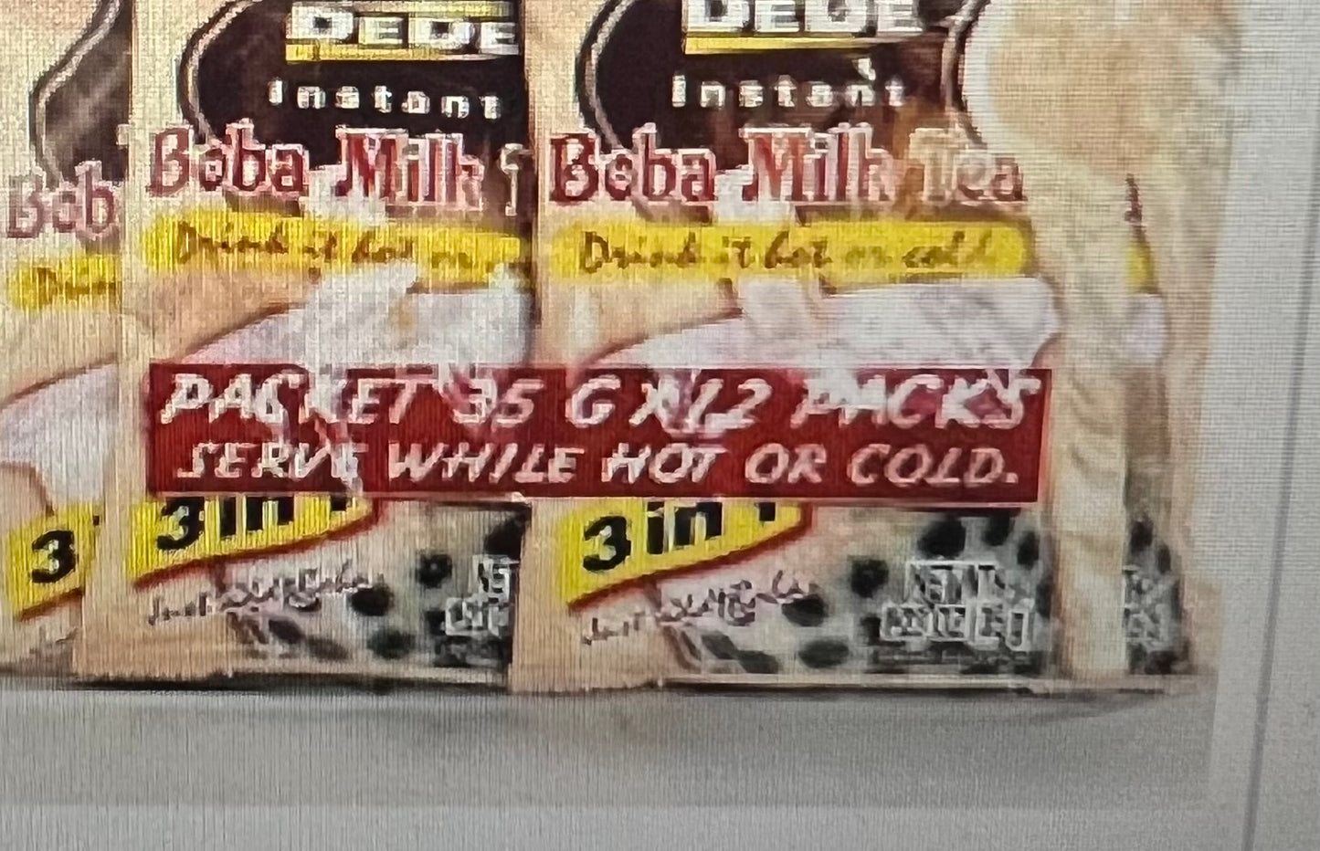 Dede Boba Milk Tea 1.23oz