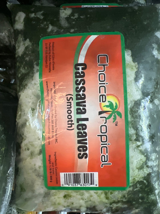 CT Cassava Leaves 3Lb(Smooth)