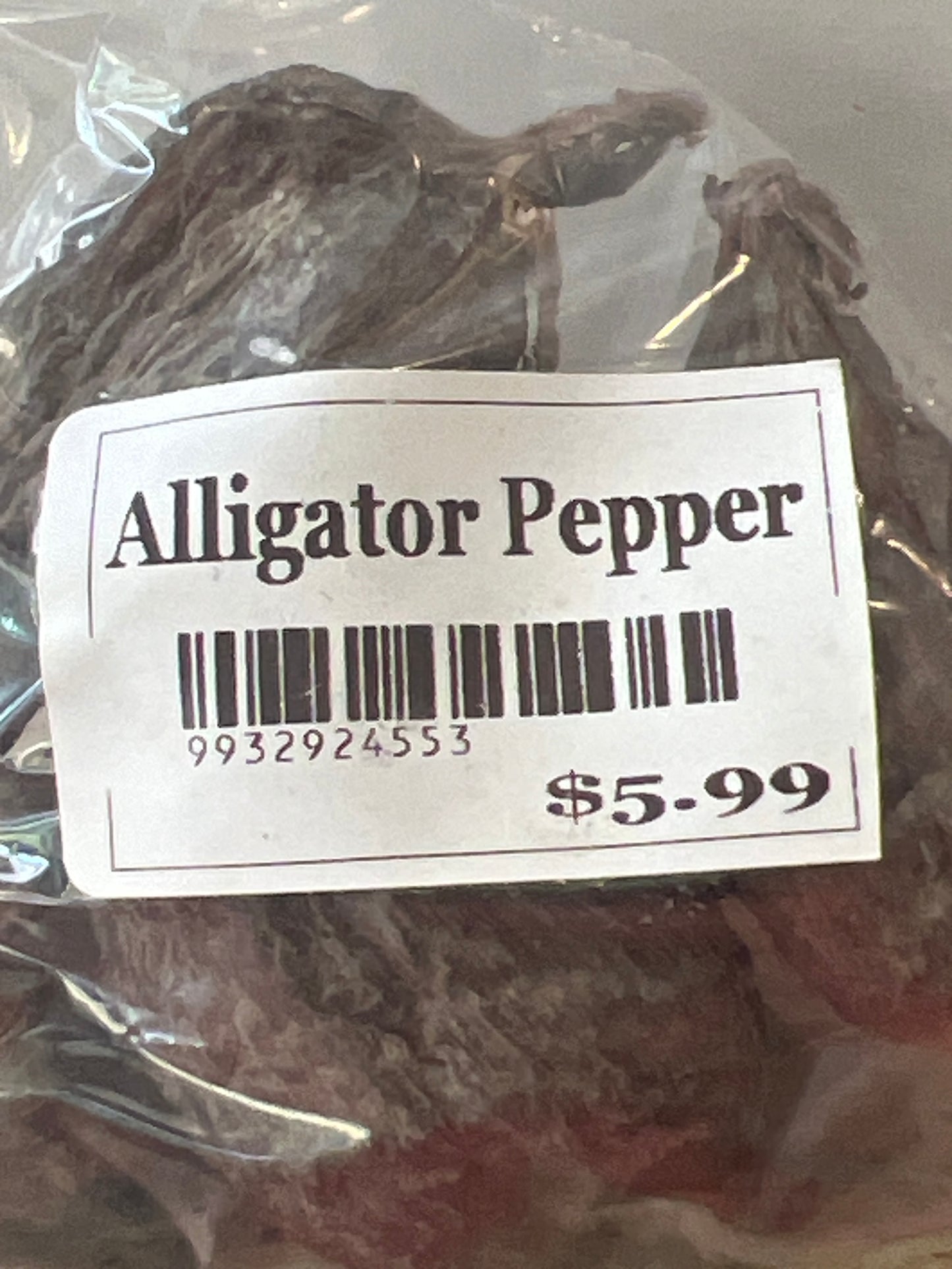 Alligator Pepper