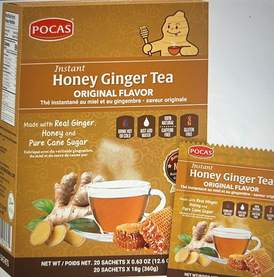 POCAS Honey Ginger Tea