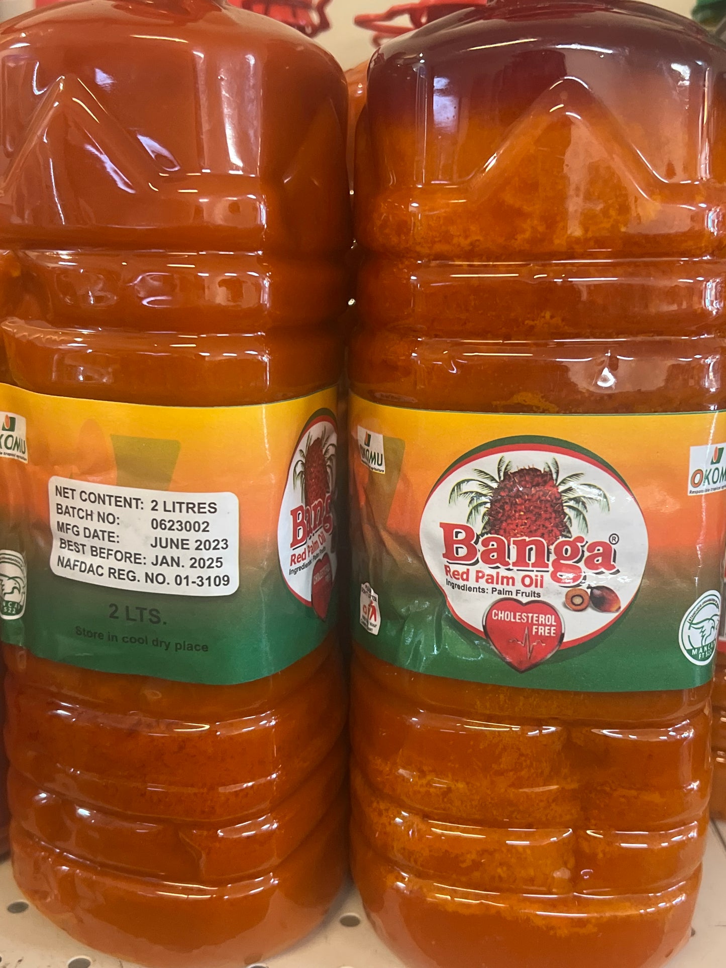 Banga Red Palm Oil 2ltr